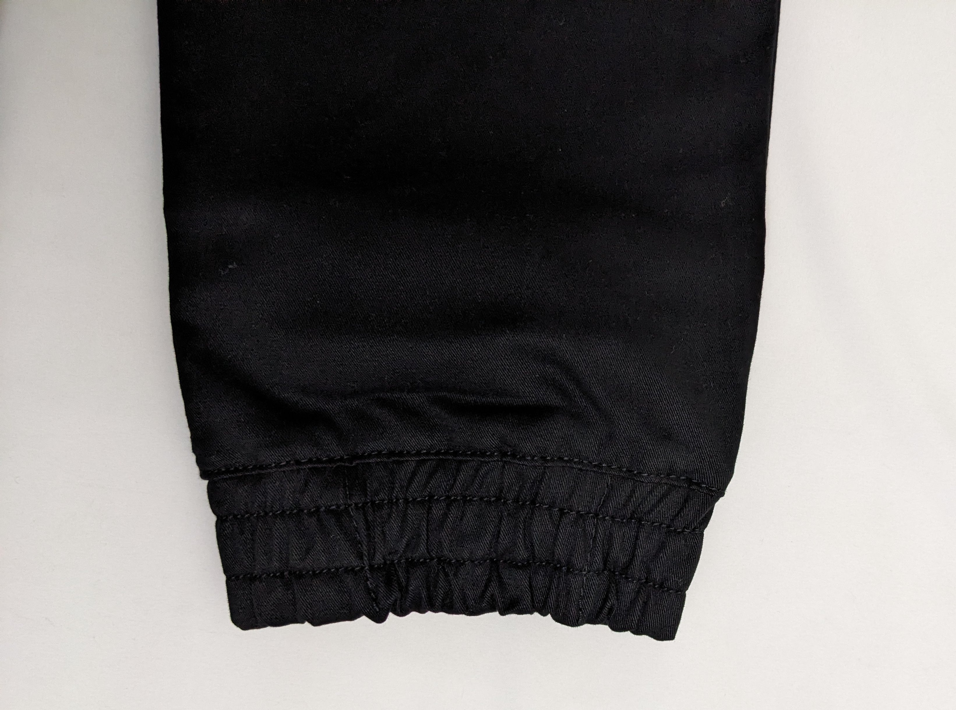 COTTON CARGO JOGGER PANT FIVE POCKETS (BLACK)