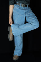 Cross Trail Denim Jeans [Mid Blue]