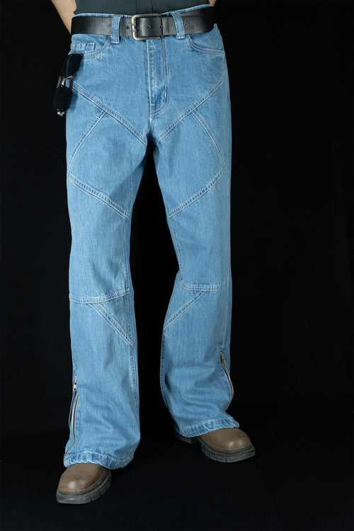 Cross Trail Denim Jeans [Mid Blue]