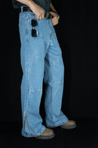 Cross Trail Denim Jeans [Mid Blue]