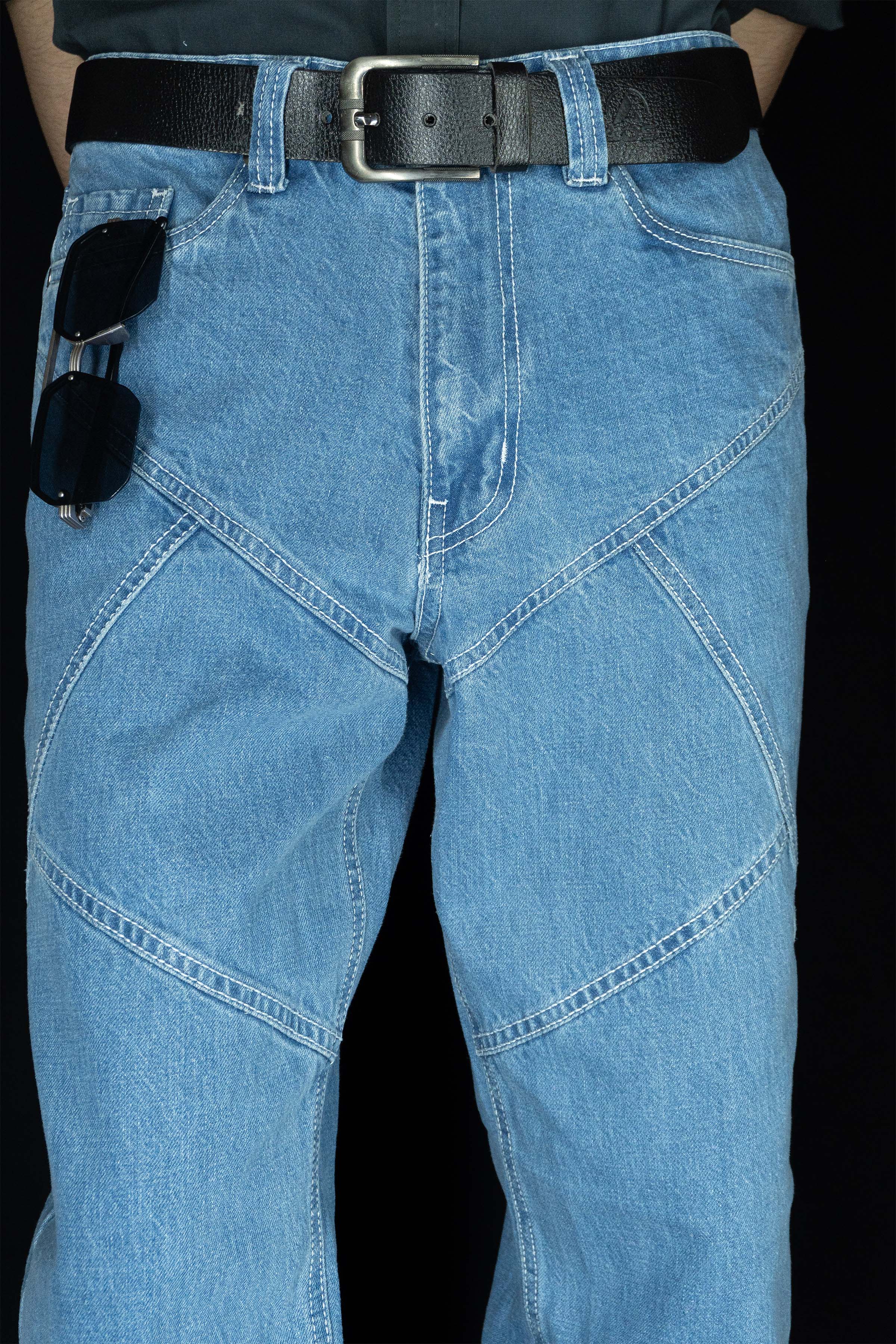 Cross Trail Denim Jeans [Mid Blue]