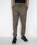 COTTON CARGO JOGGER PANT FIVE POCKETS (ARSENIC GRAY)