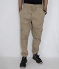 COTTON CARGO JOGGER PANT FIVE POCKETS (KHAKI)