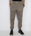 COTTON CARGO JOGGER PANT FIVE POCKETS (GRAY)