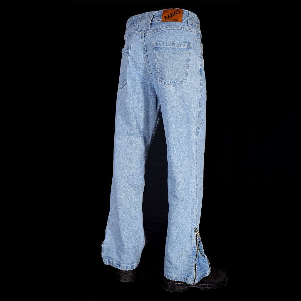 CROSS TRAIL DENIM JEANS [SKY BLUE]