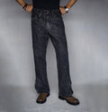 CROSS TRAIL DENIM JEANS [BLACK]
