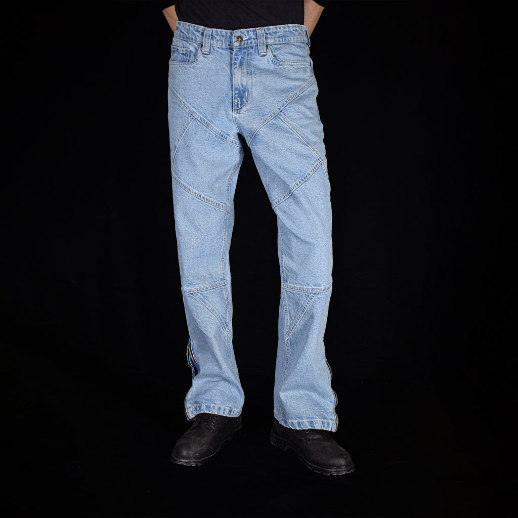 CROSS TRAIL DENIM JEANS [SKY BLUE]
