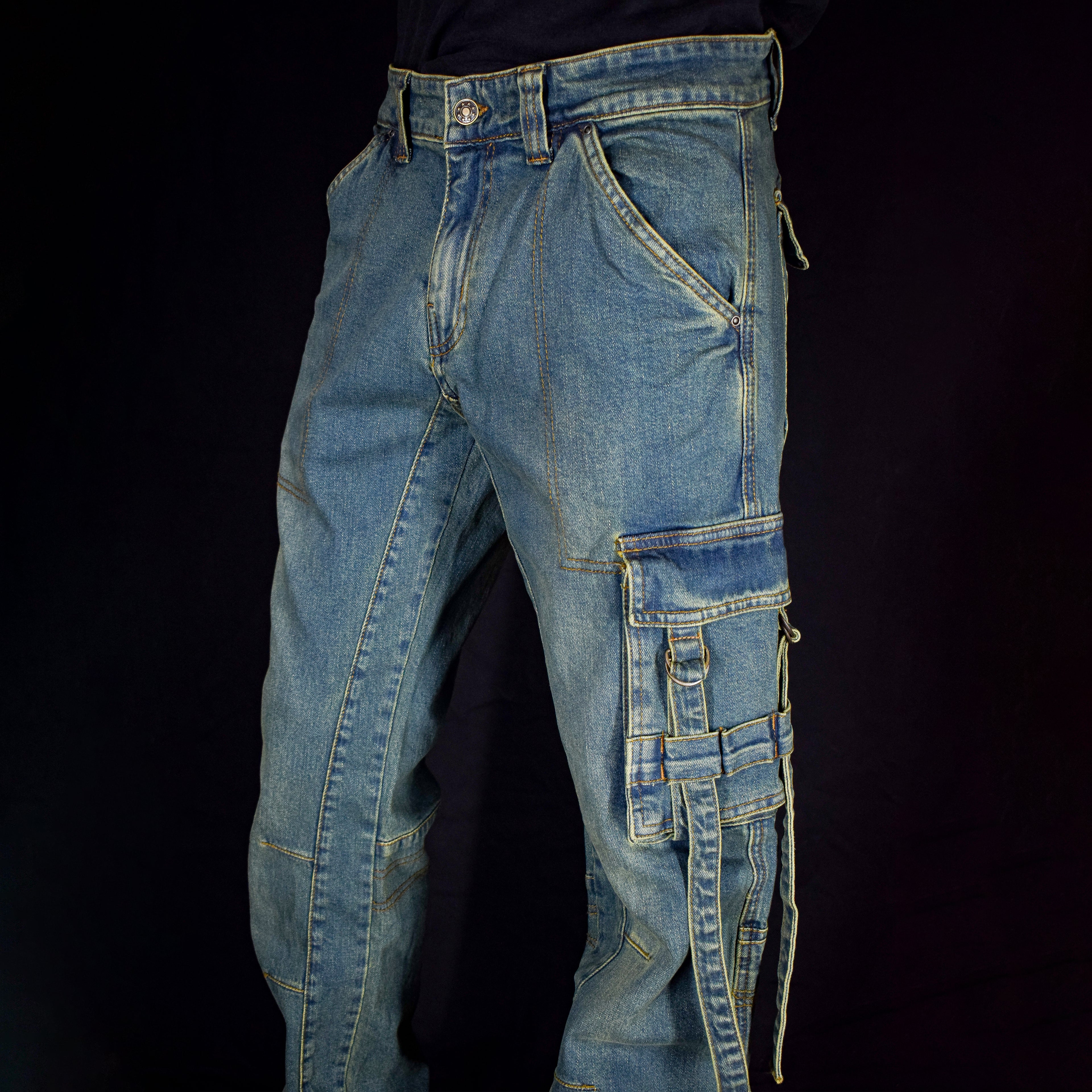 STRAPLINE CARGO DENIM [REFINED]