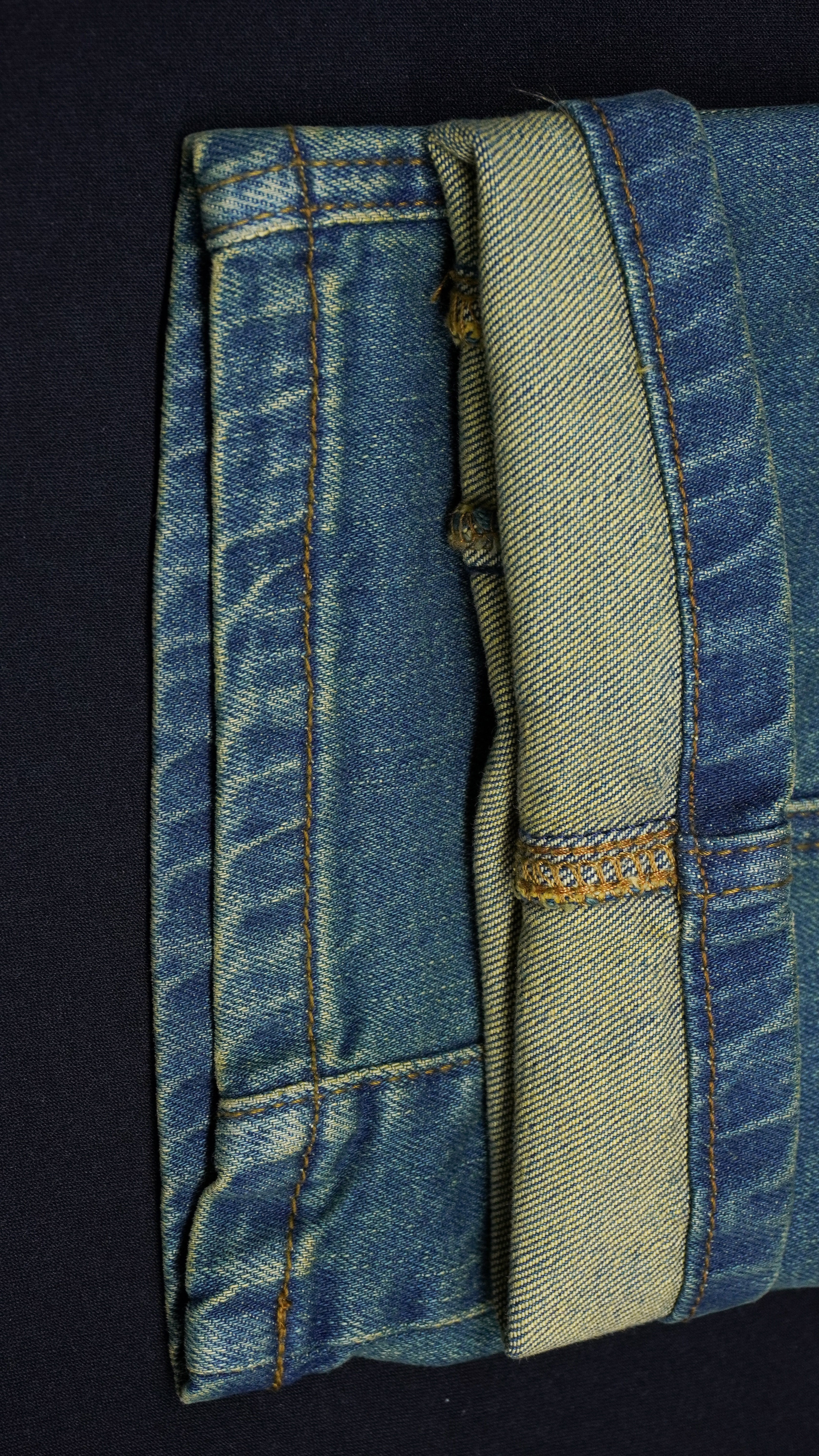 STRAPLINE CARGO DENIM [REFINED]