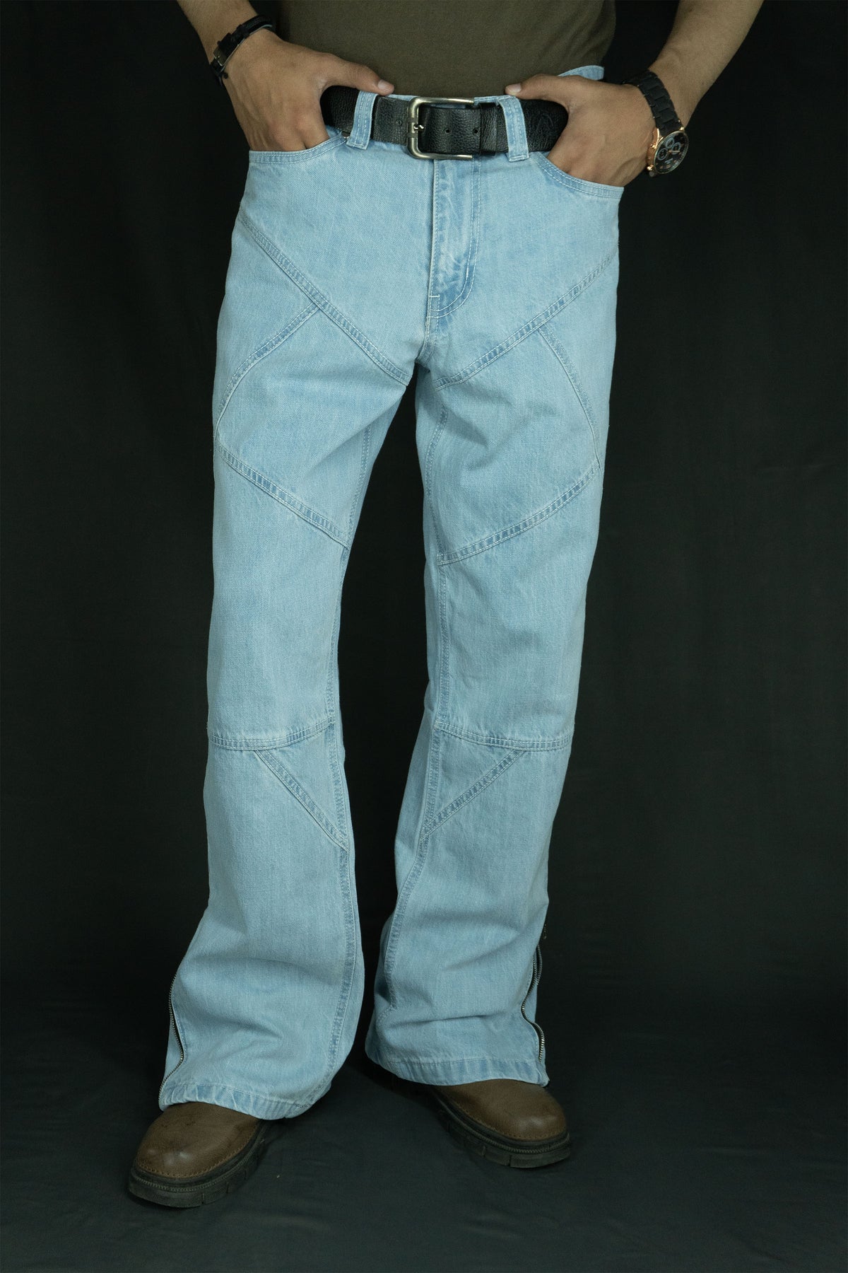 Cross Trail Denim Jeans [Sky Blue]