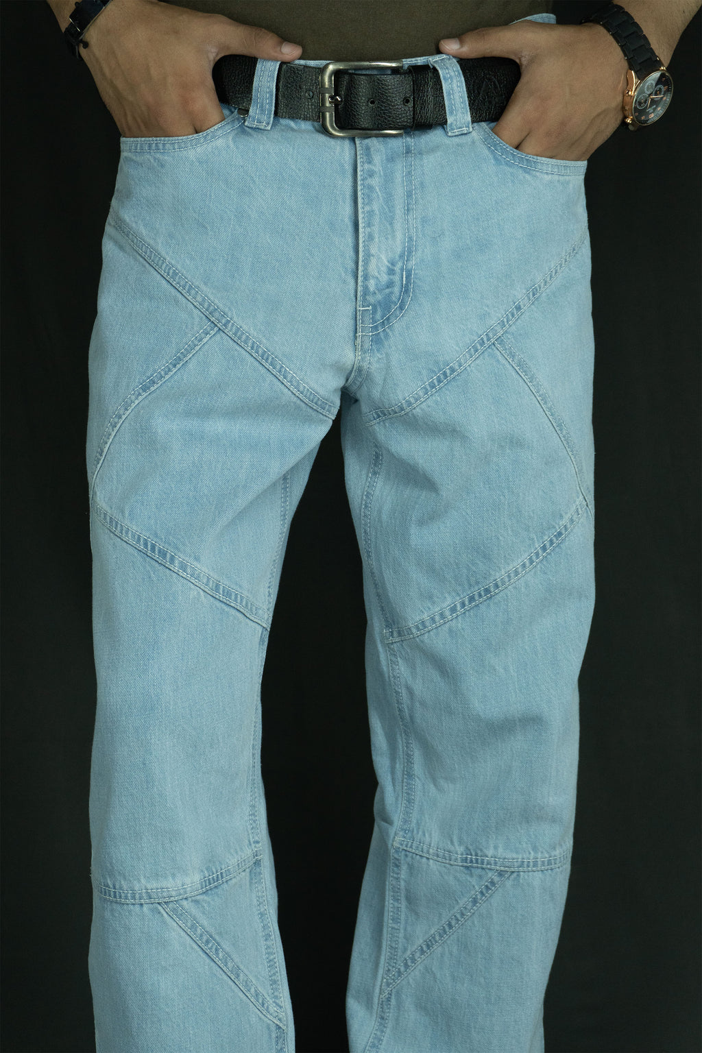 Cross Trail Denim Jeans [Sky Blue]